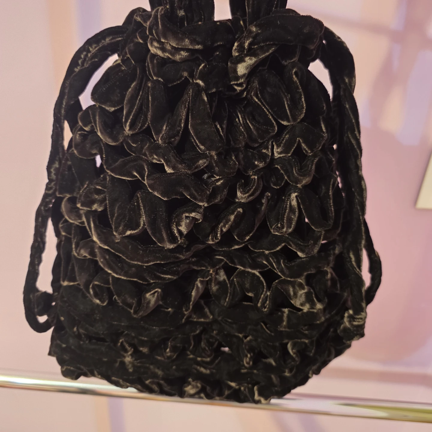 Vintage GIORGIO ARMANI Black Label Borgonuovo 21Velvet  Bag