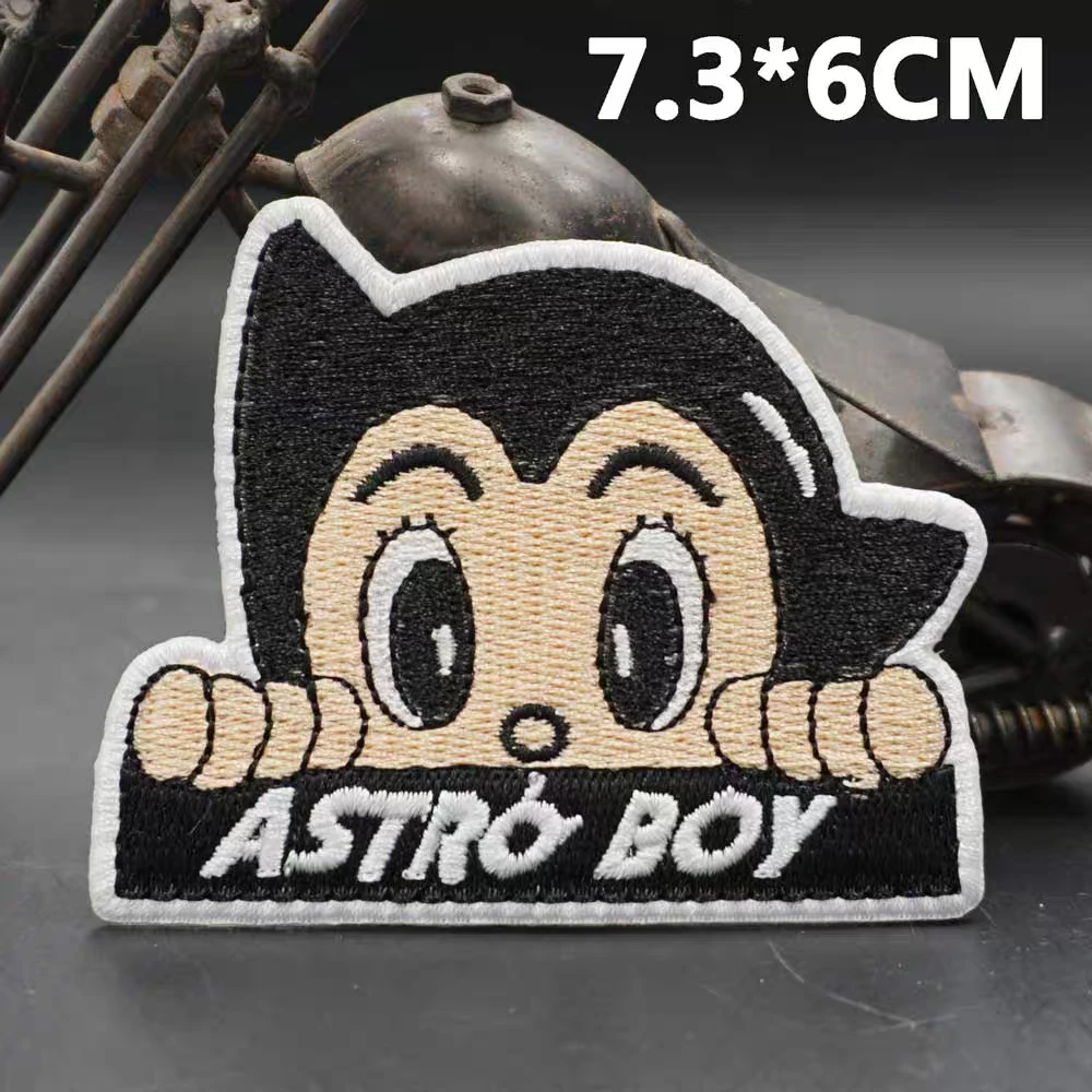 New Astro Boy Embroidered Iron-On Patches - photo 3
