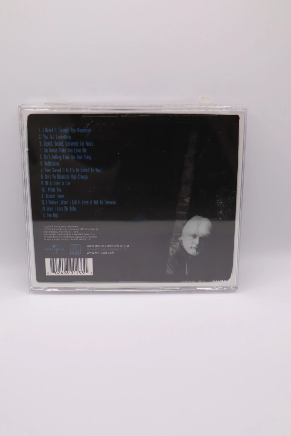 Michael McDonald Motown Audio CD - photo 2