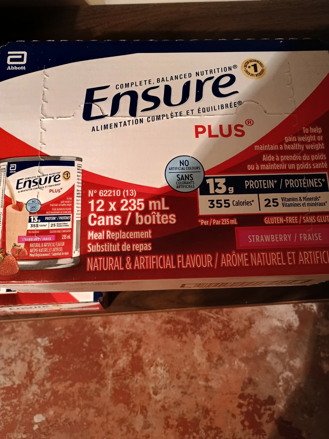 Ensure Plus Strawberry Meal Replacement - 12 Pack - photo 2