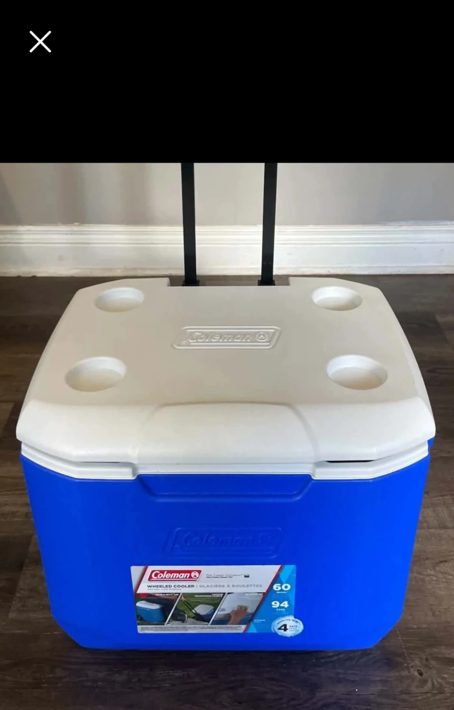 Coleman 60 Quart Wheeled Cooler