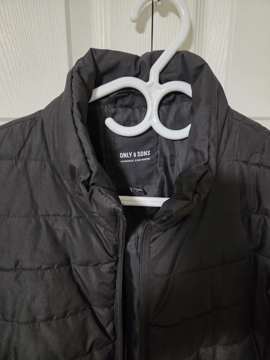 Only & Sons Black Quilted Jacket  - Size L - photo 2