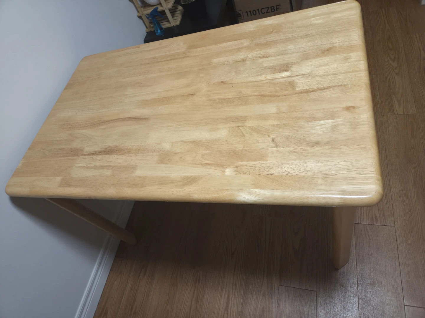 Natural Wood Dining Table Set with 4 chairs - photo 3
