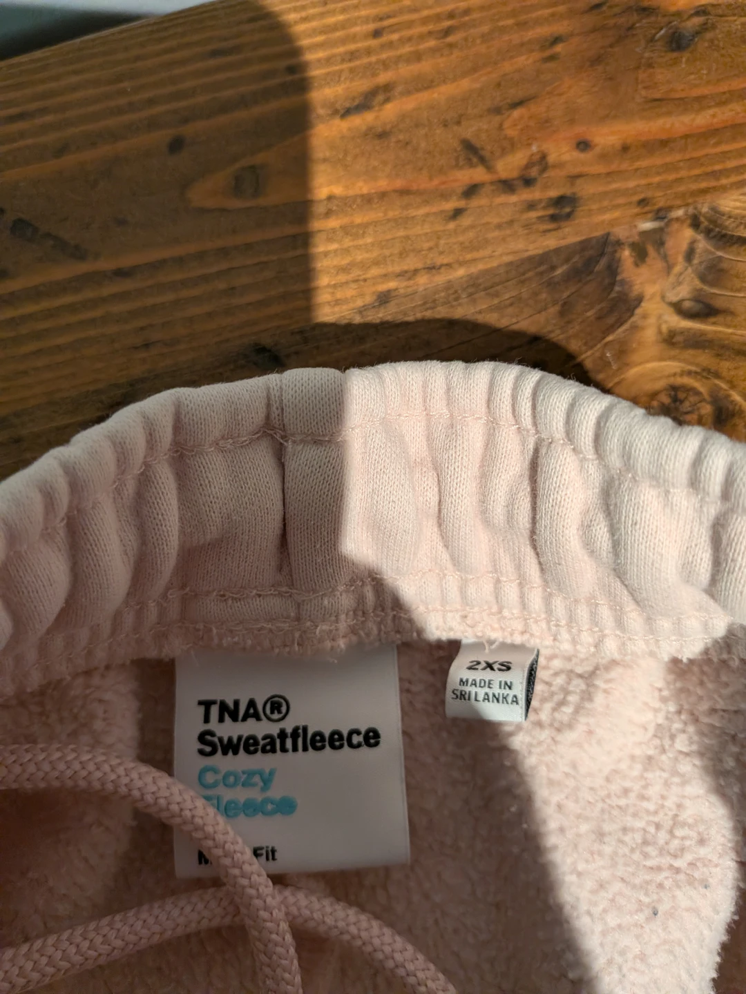 TNA Sweatfleece Pants, Size 2XS