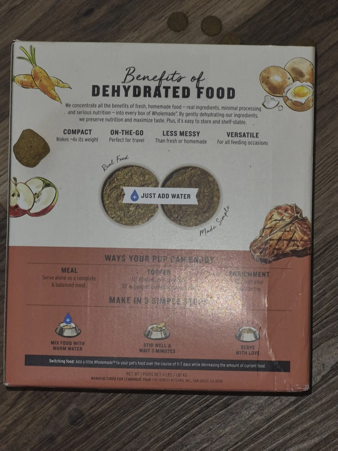 Free dog food and treats
