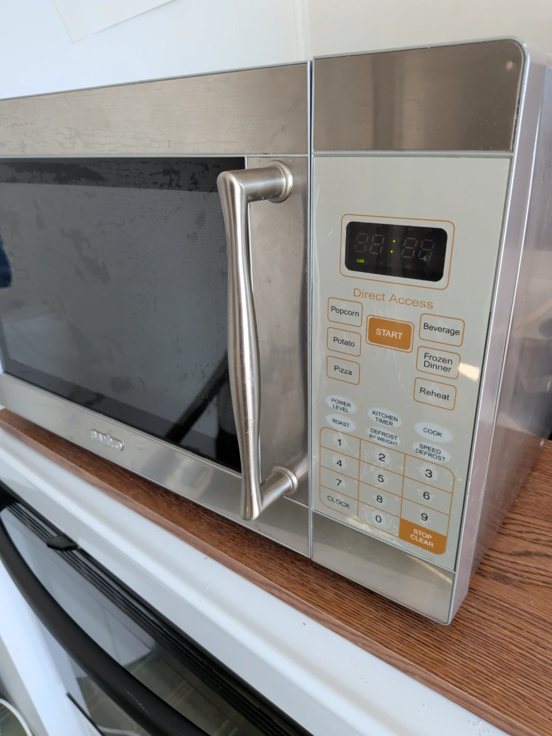 Stainless Steel Microwave - photo 2