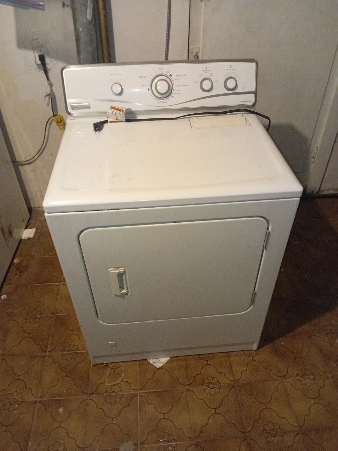 Gas dryer for sale