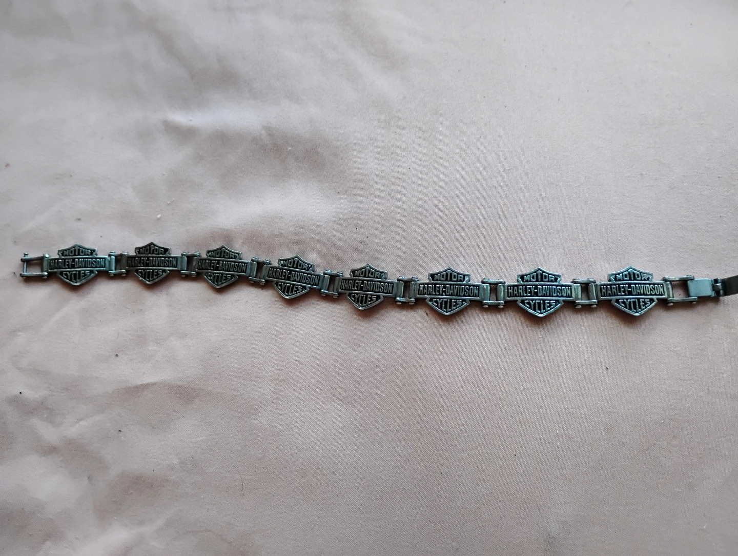 Harley Davidson logos bracelet  SIZE "8 - photo 4