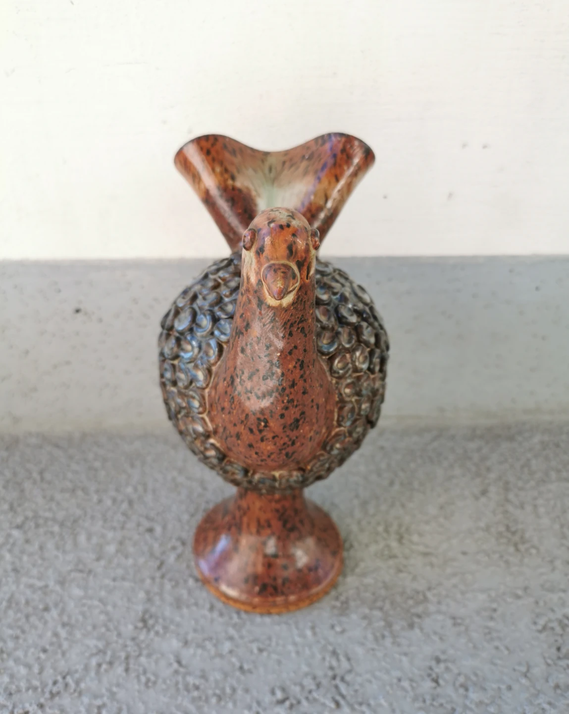 Vintage Gail Stewart Signed Studio Pottery Bird Sculpture - photo 3