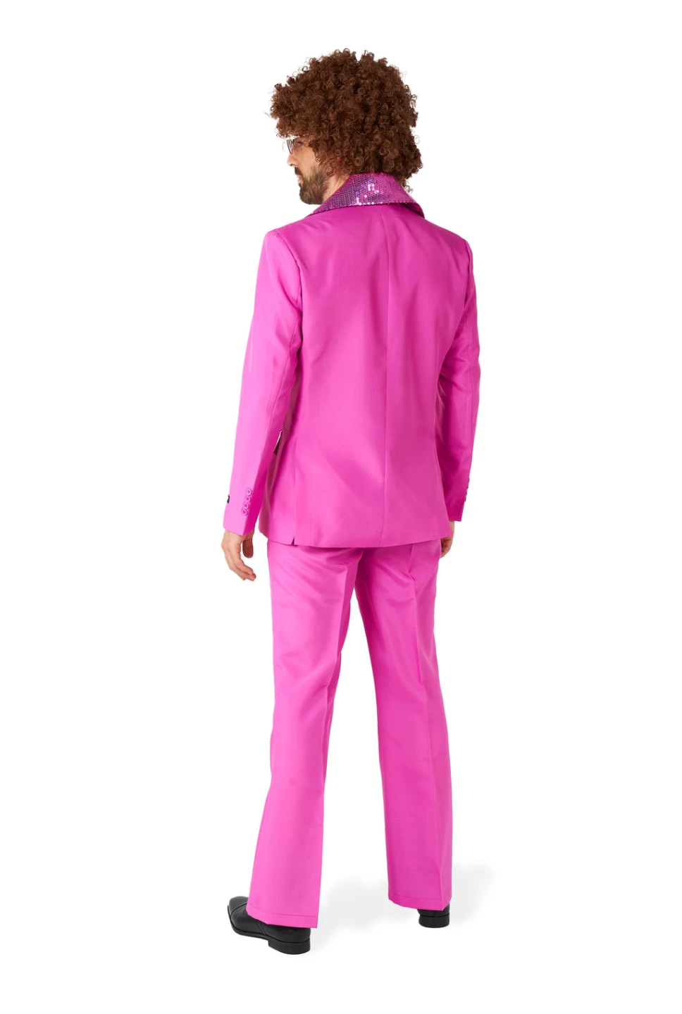 Suitmeister Pink Sequin Disco Suit XL BNWT - photo 3