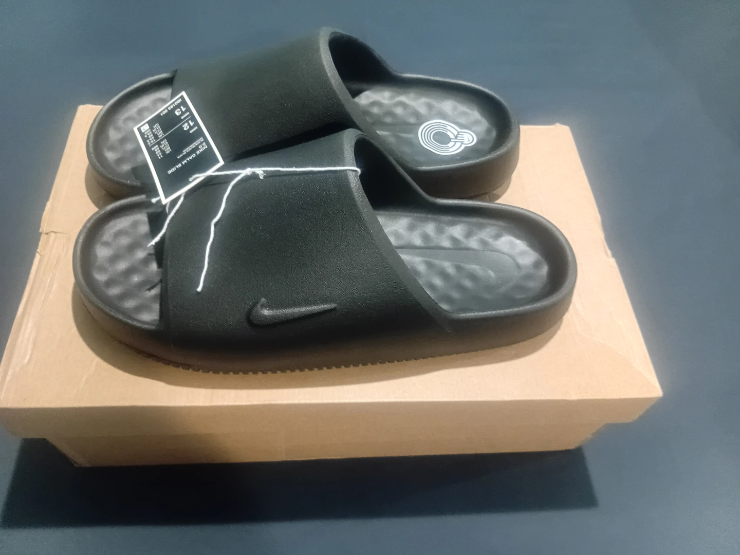 Nike Calm Slides Black – Brand New