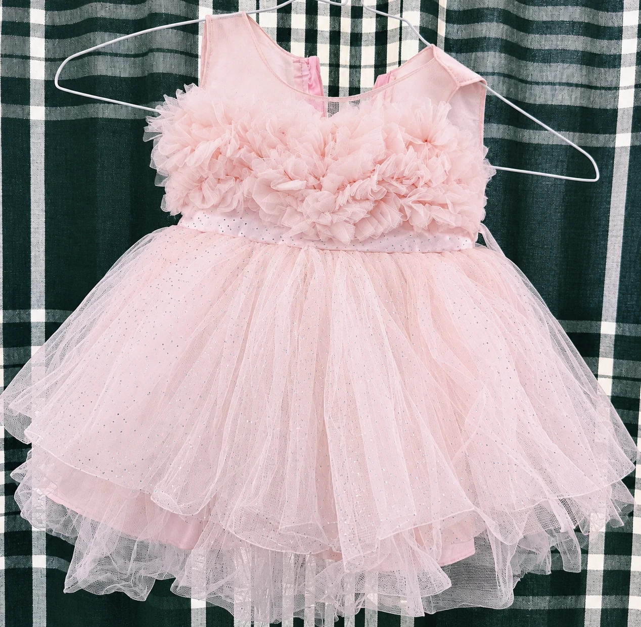 Baby Girl Pink Tulle Party Dress - photo 3