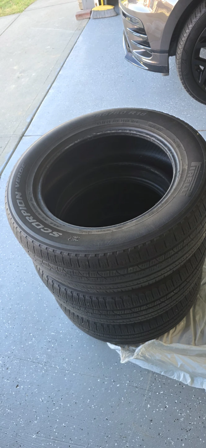 3 Pirelli Scorpion Verde All Season Tires
