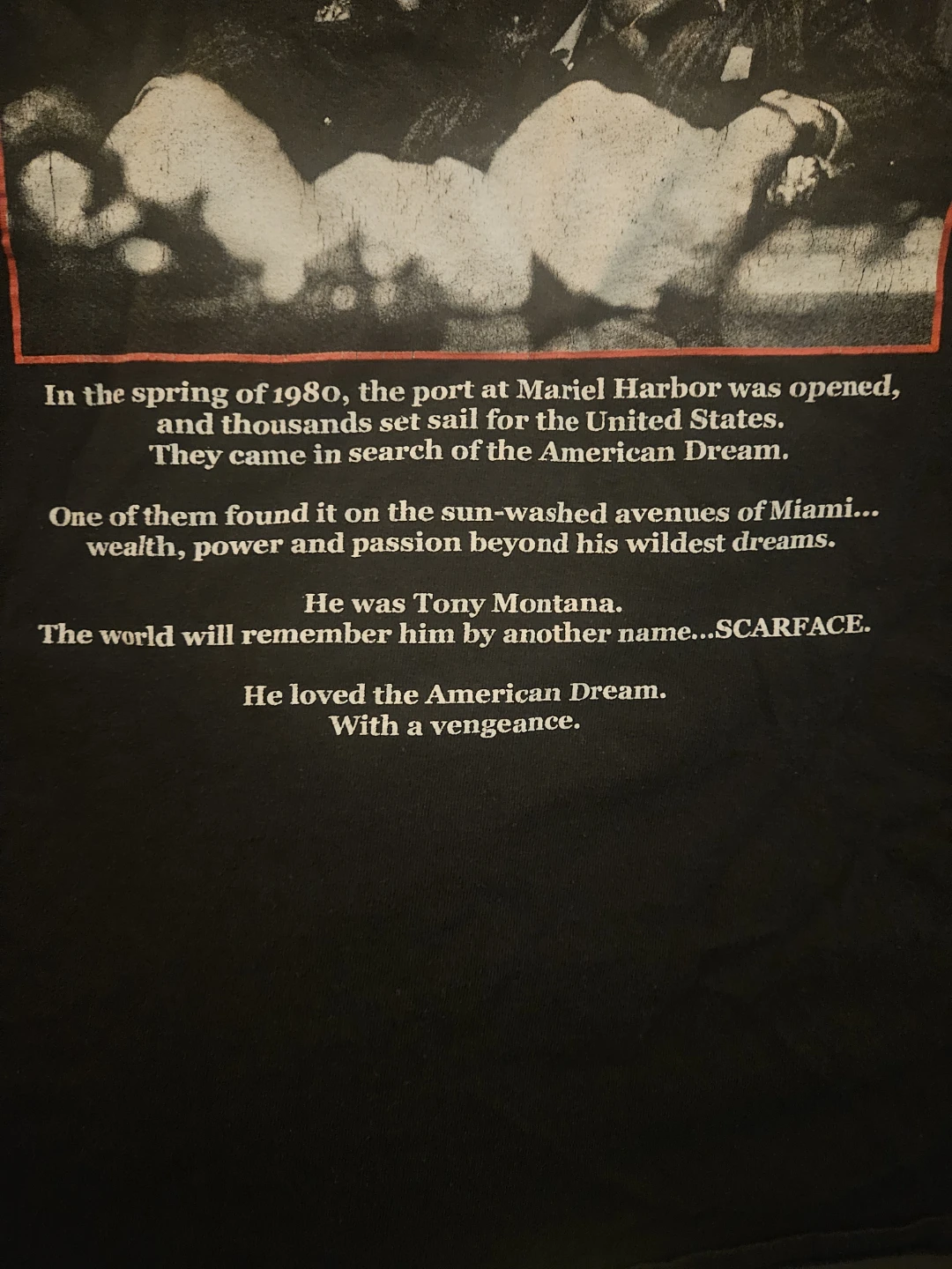 Scarface Tony Montana T-Shirt 2X - photo 3
