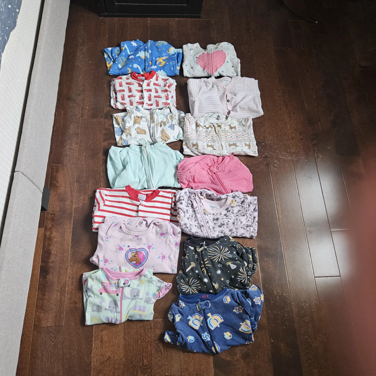 3-12month Lot of 14 Baby Sleepers