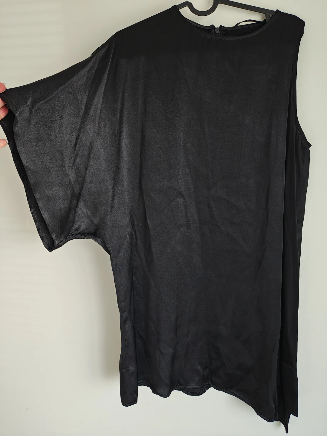 Zara Woman black satin top - photo 2