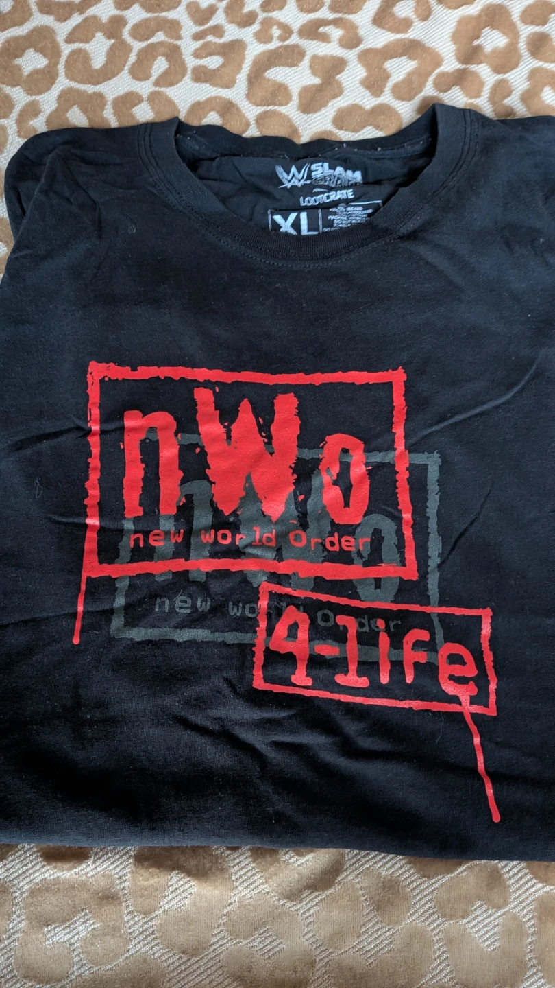 WWE nWo 4-Life T-Shirt XL - photo 5