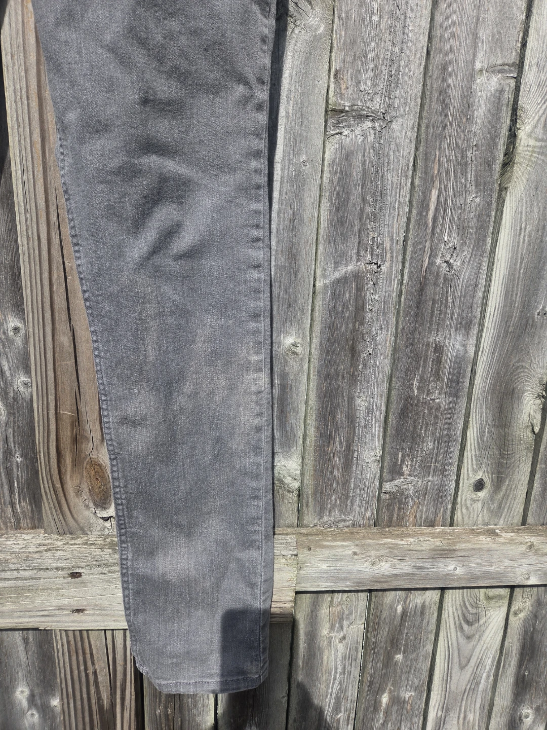 H&M Skinny Fit Gray Denim Jeans - photo 3