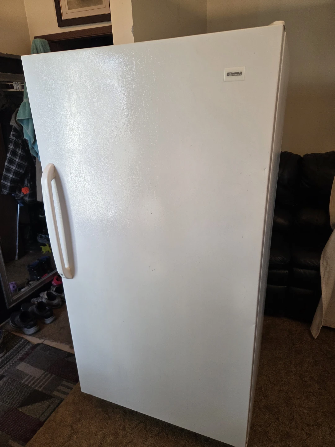 Kenmore White Upright Freezer Delivery Available