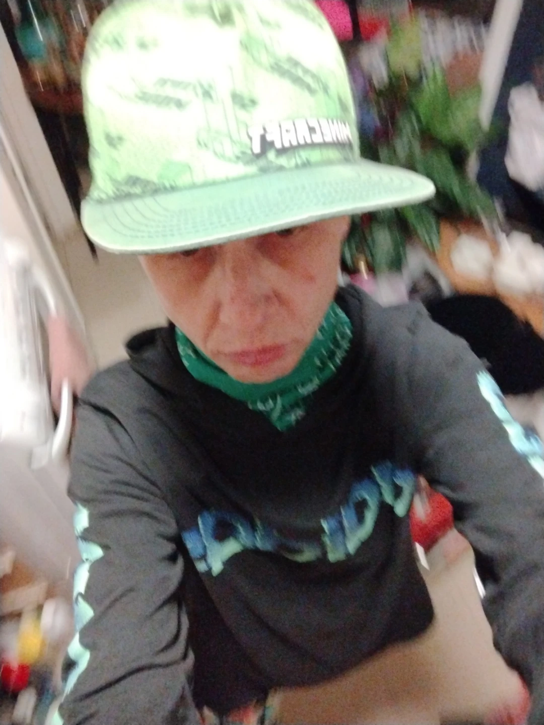 Black Minecraft Graphic Hoodie - photo 2