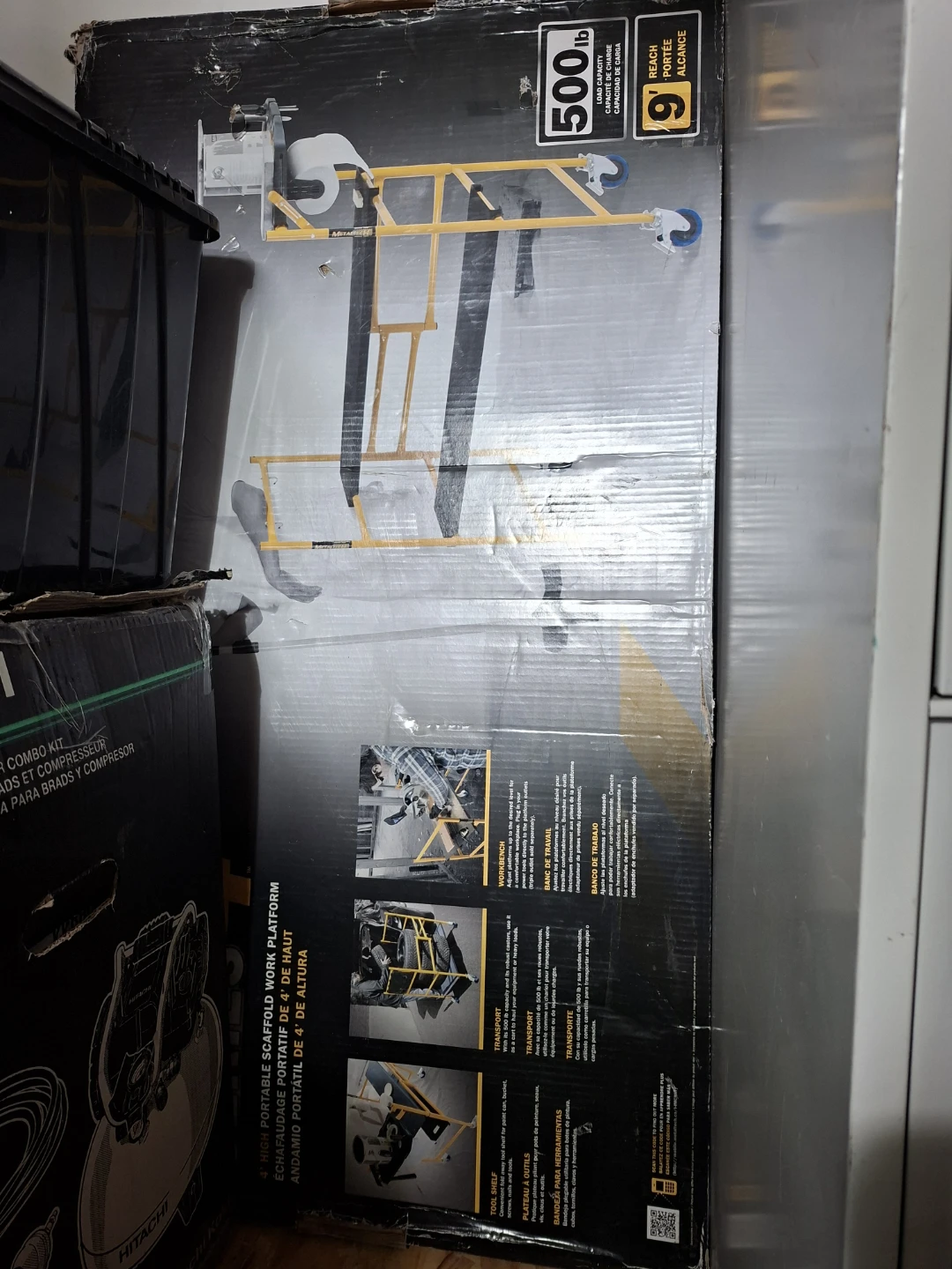 Metaltech 4' High Portable Scaffold Work Platform - photo 3