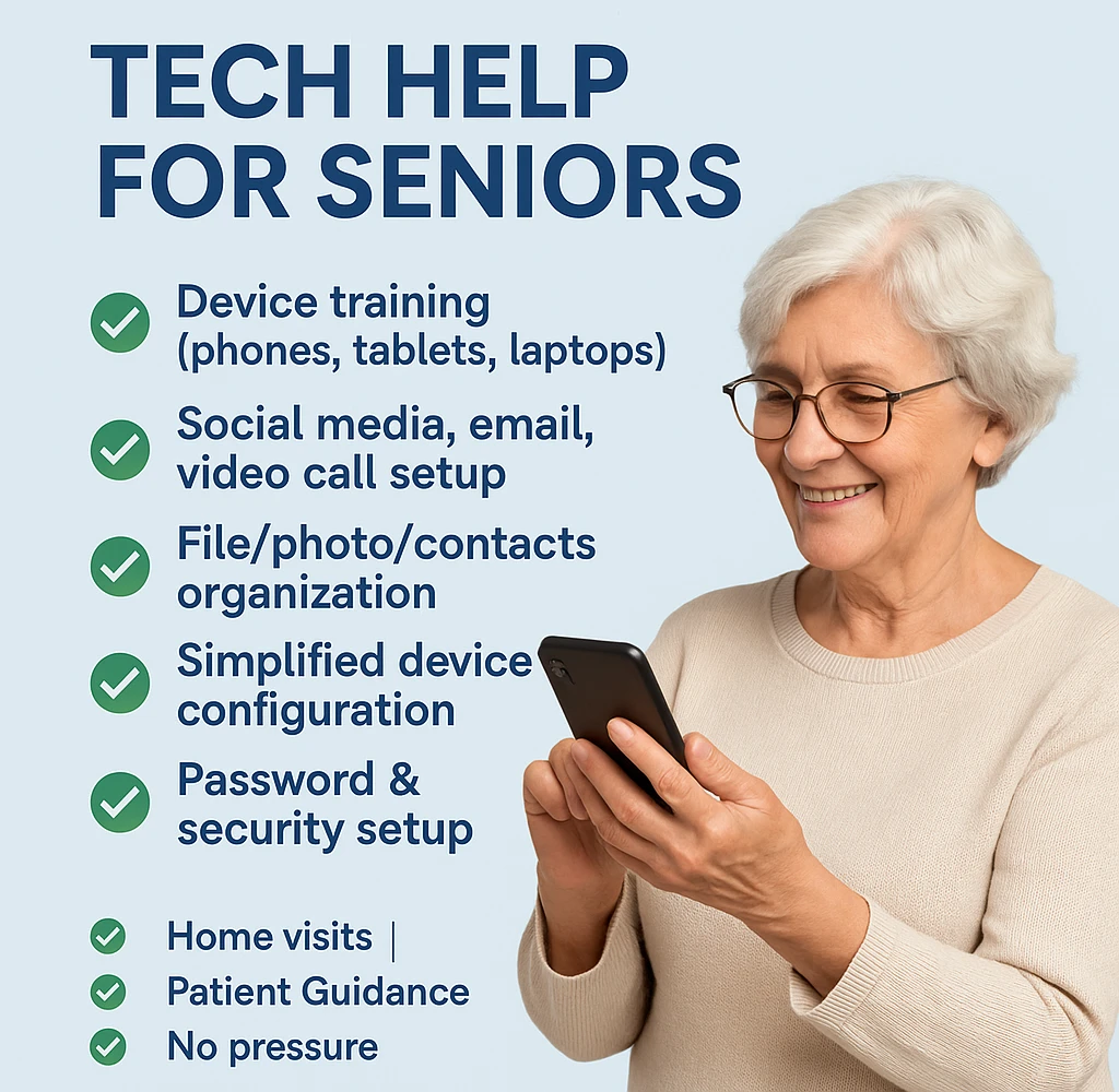 Tech Help for Seniors