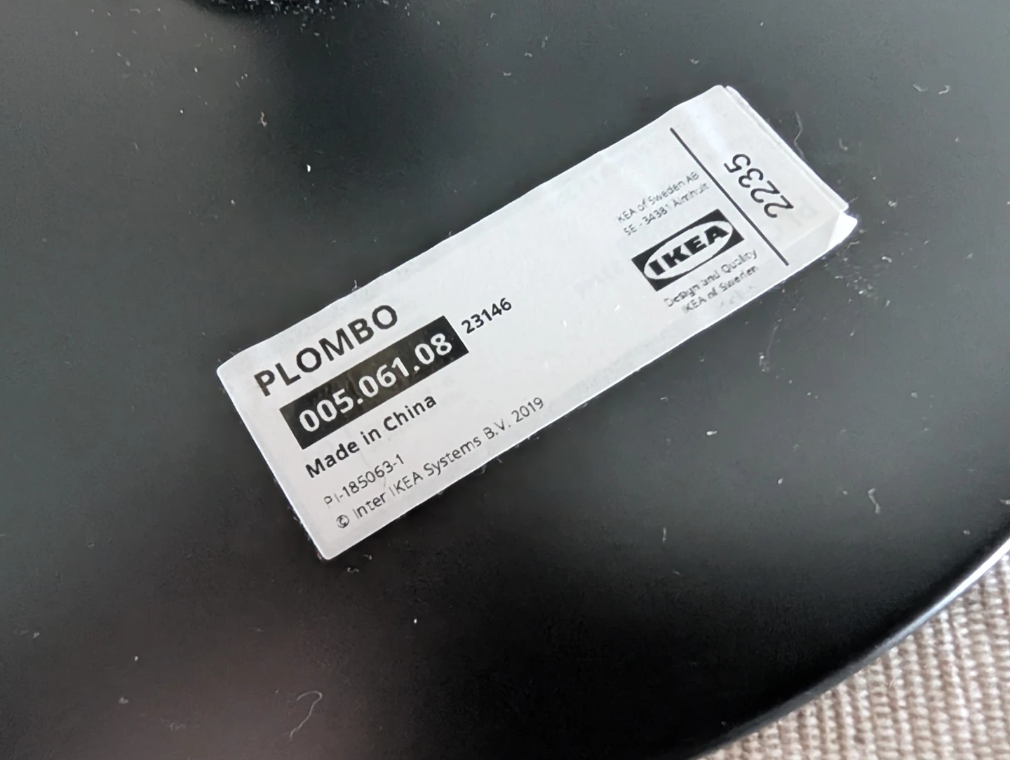 Two IKEA PLOMBO Black Mirrors - photo 3