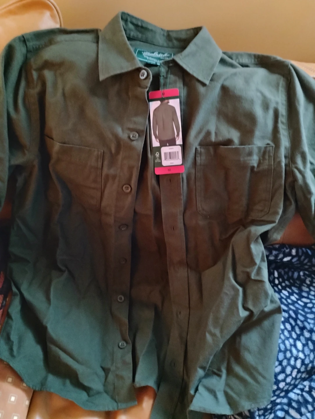 Woolrich Green Label Long Sleeve Shirt Medium