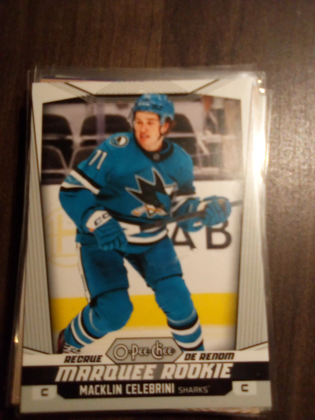 2024-25 O-Pee-Chee Macklin Celebrini Marquee Rookie Card