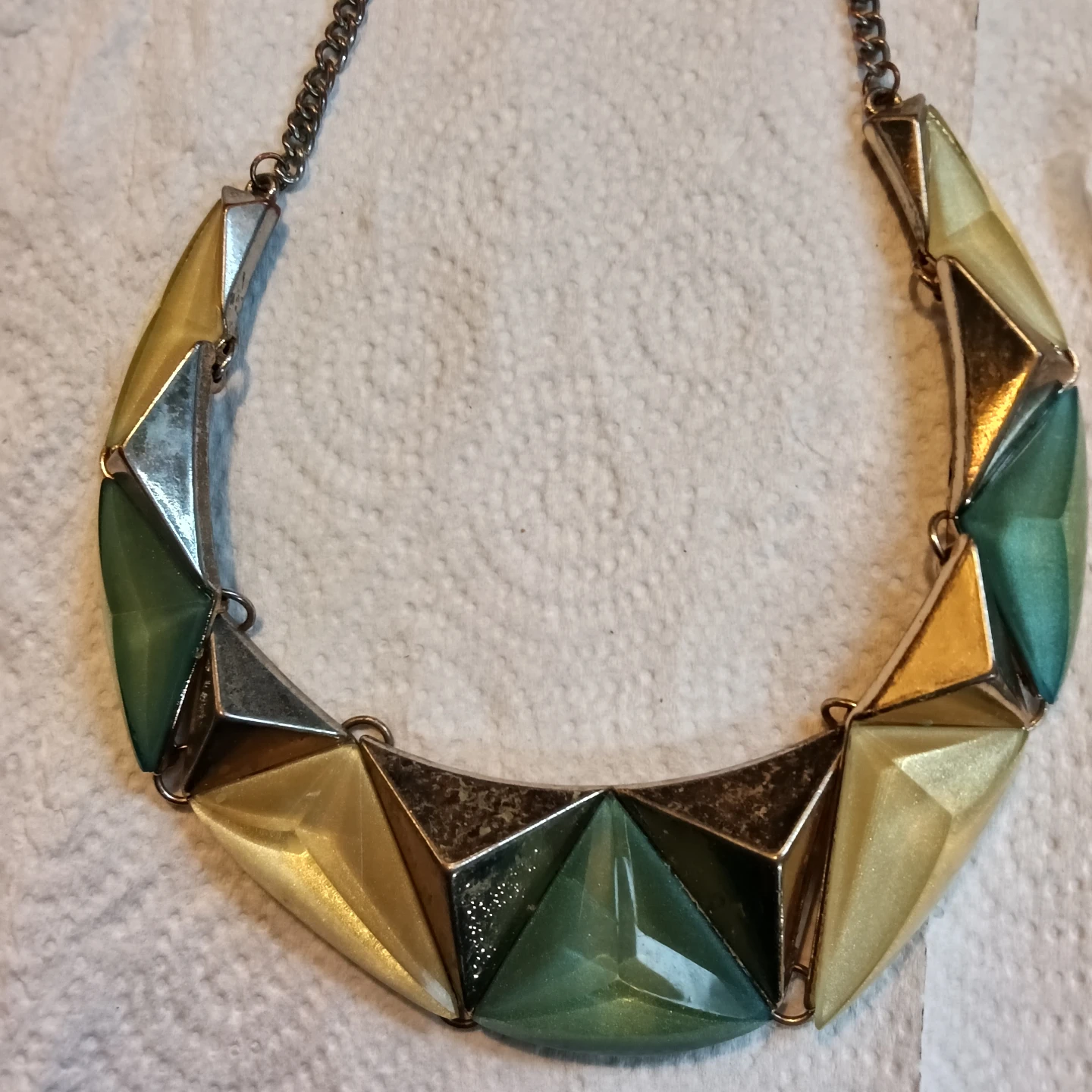 Vintage Cookie Lee Geometric Triangle Bib - photo 2