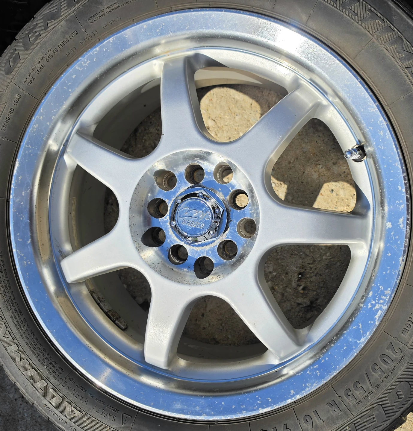 16 inch MB rims wheels 5x100 5x114.3 - photo 2