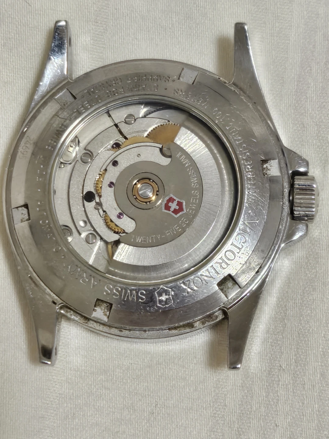 Victorinox Infantry Automatic  Day‑Date Sapphire Water-resistant - photo 2