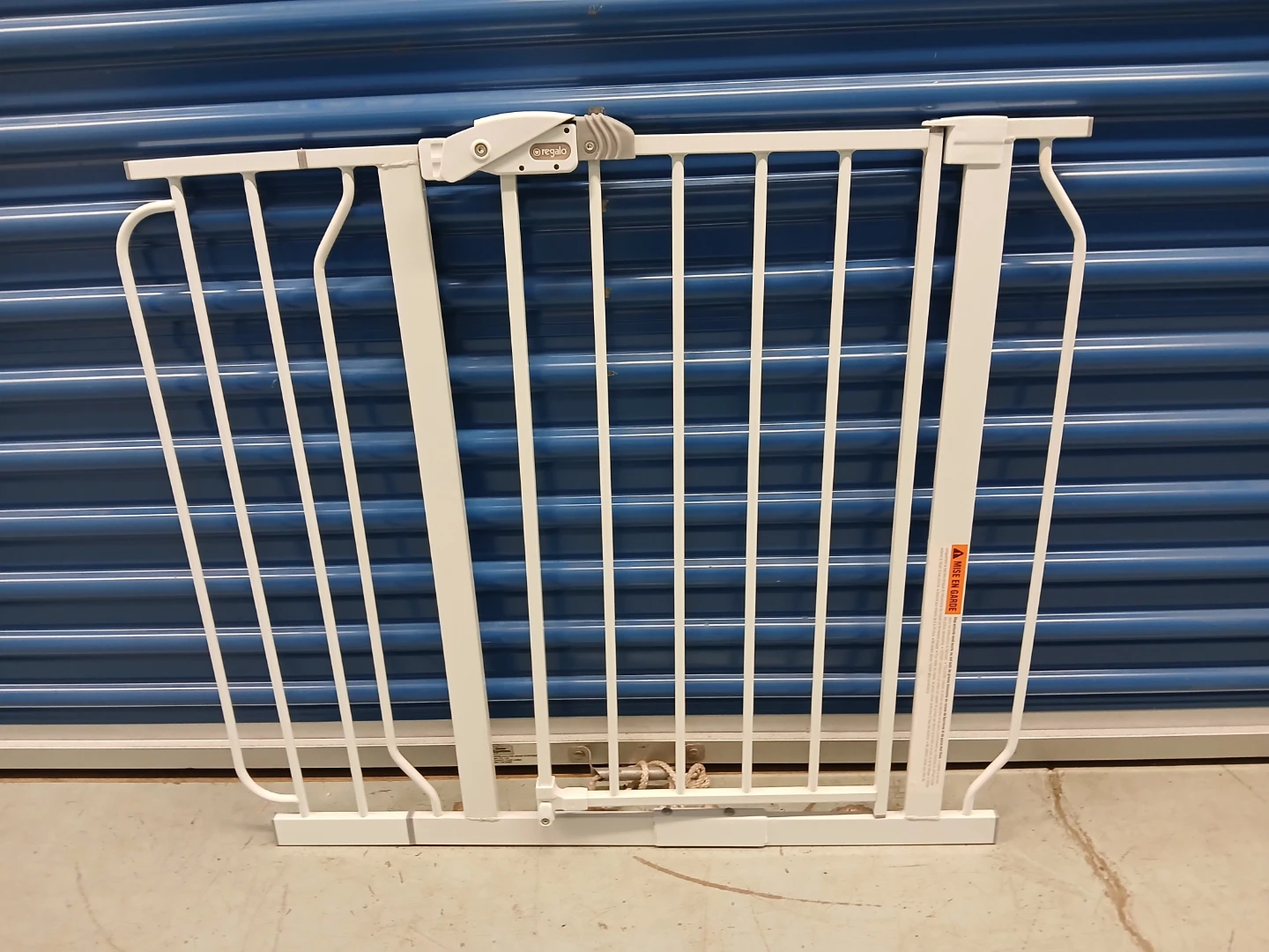 Regalo white safety gate, baby gate, pet gate - photo 4