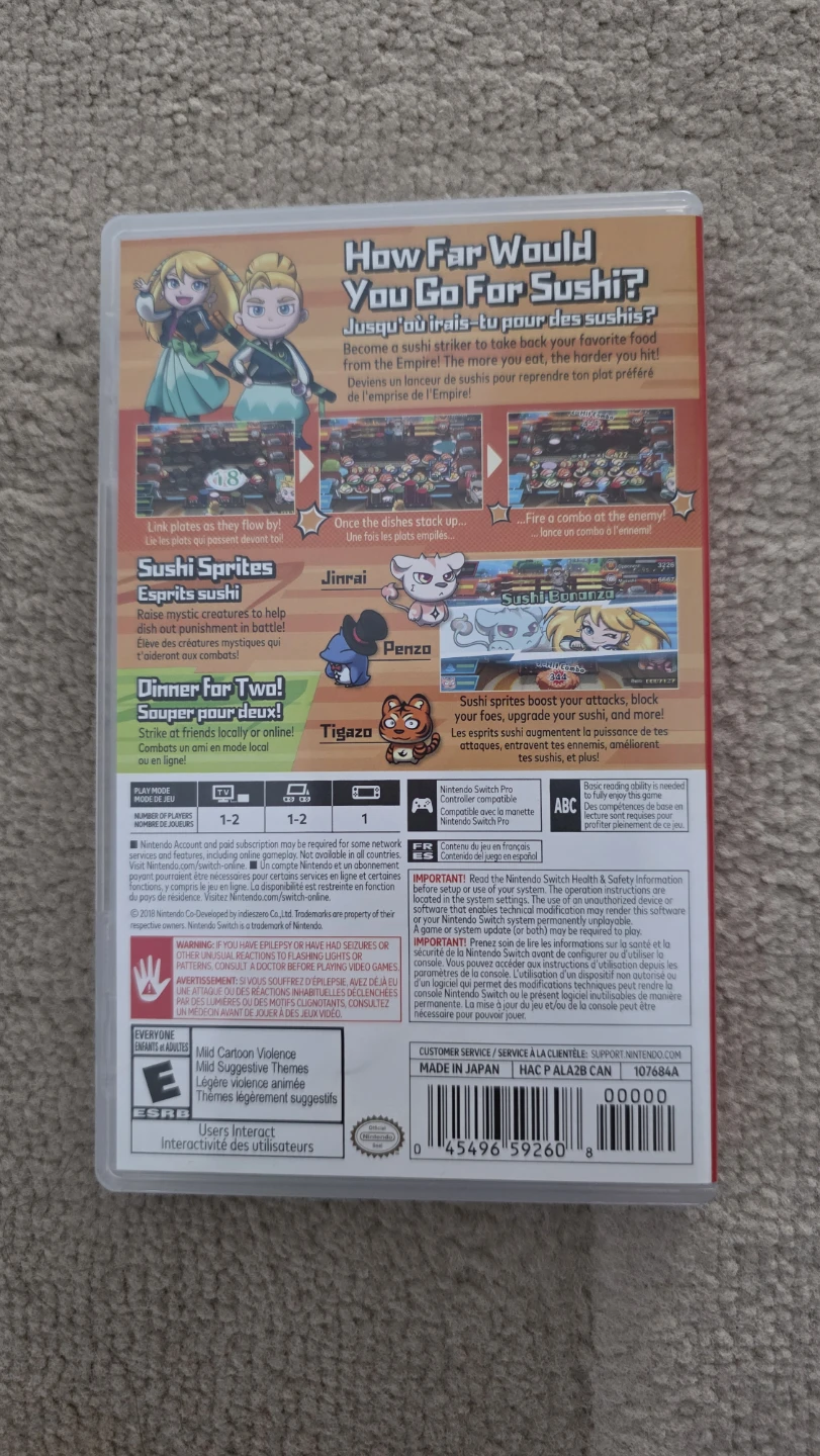 Sushi Striker: The Way of Sushido for Nintendo Switch - photo 2