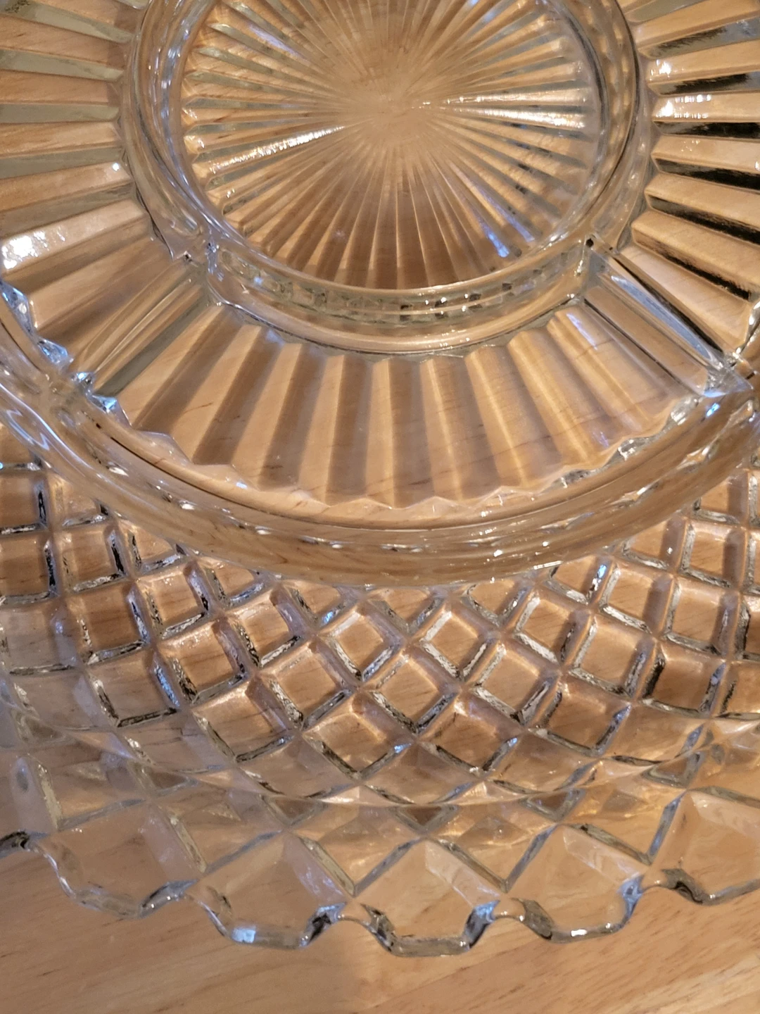 Vintage Anchor Hocking Waterford Glass Platter - photo 4