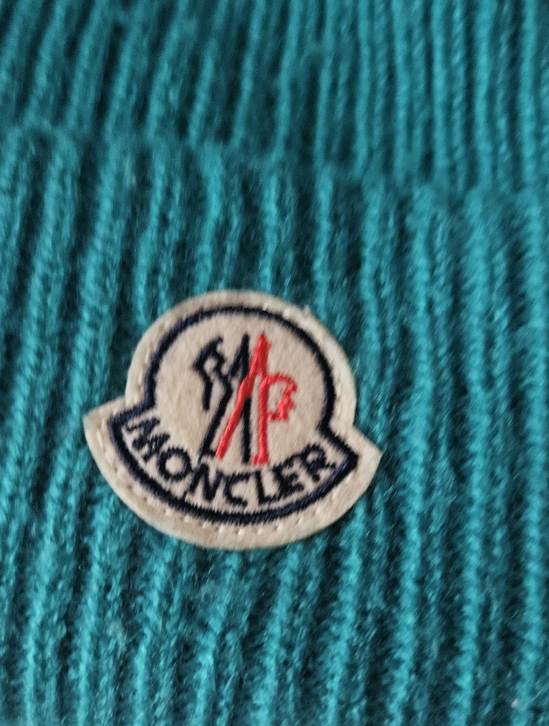 Moncler Teal Beanie - photo 3