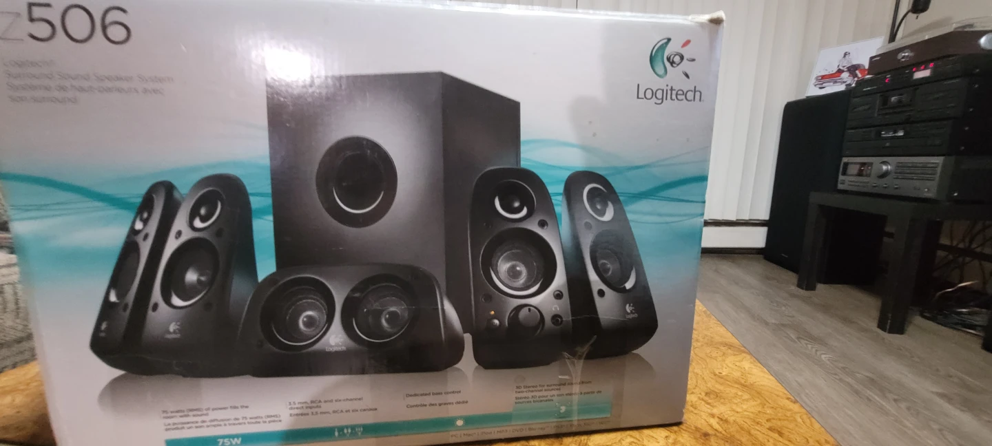 Logitech Z506 5.1 Surround Sound System (In Box) - photo 5