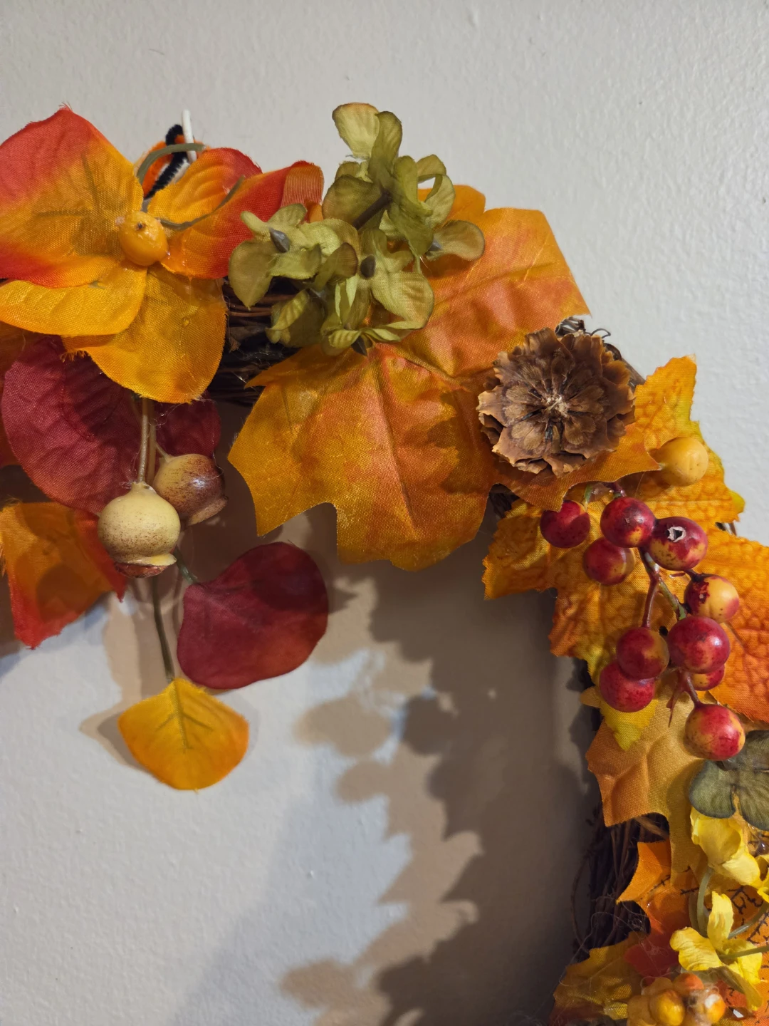 Charming Cottagecore Autumn Pumpkin Wreath - photo 5