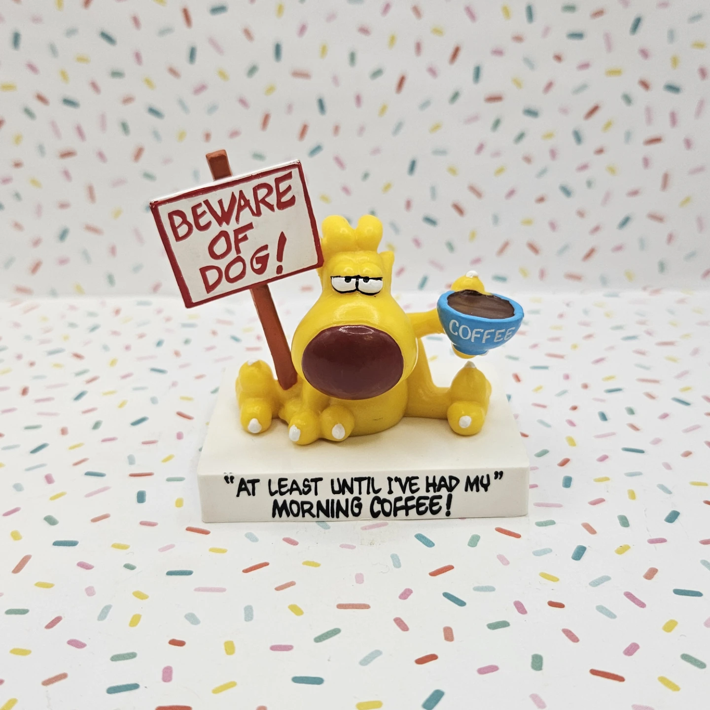 Grimmy The Dog Figurine