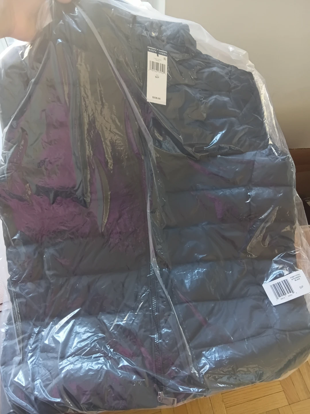 Ralph Lauren Black Puffer Jacket