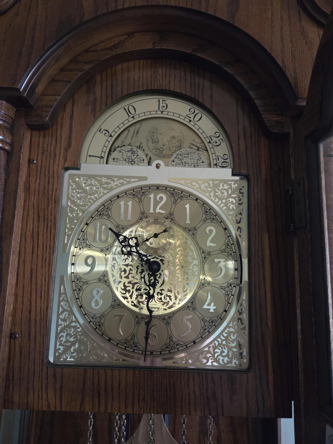 Ridgeway Grandfather Clock - photo 3
