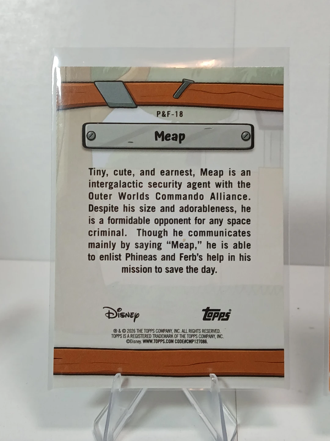 Set of 3 Disney Phineas and Ferb Topps Trading Cards - photo 5