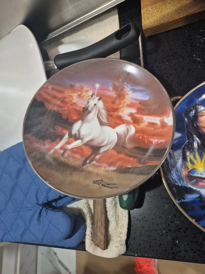 Two Decorative Collector Plates new conditon - photo 3