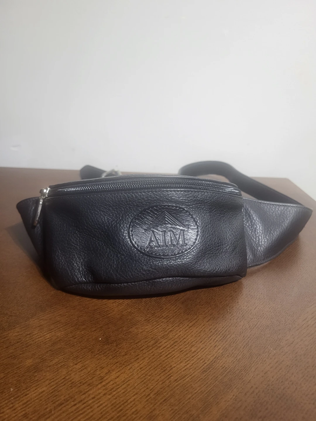 Roots Leather Waist Bag