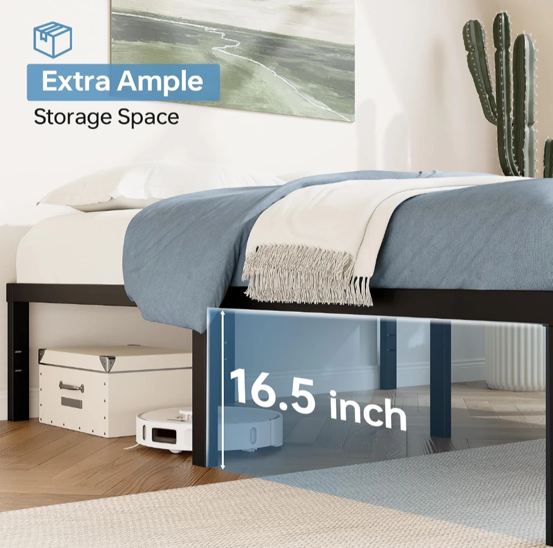 Full Size Metal Platform Bed Frame - photo 2