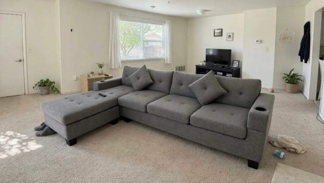 I have this brand new sectional sofa couch never used, got two - photo 2