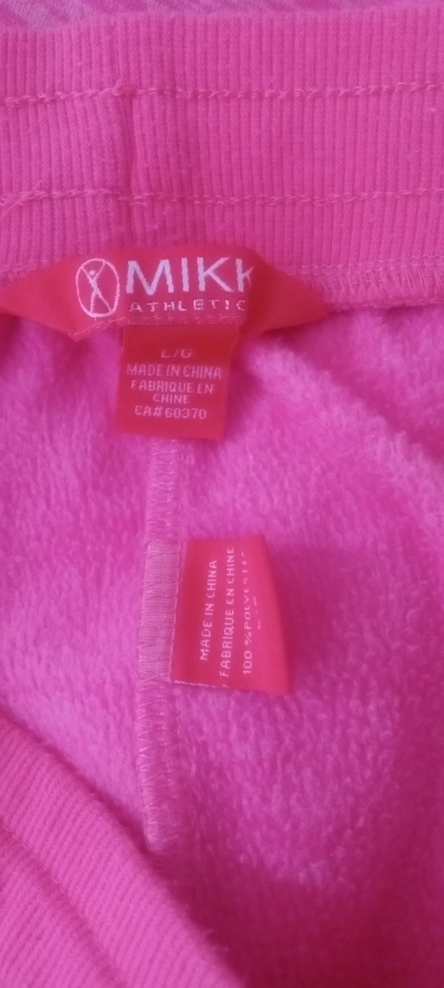 Mikke Athletic Pink Joggers - photo 3