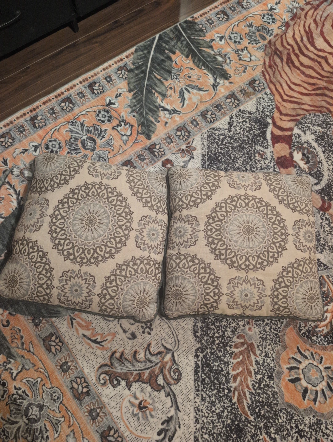 Lot of 4 Throw Pillows + 2 Cases for $18 - photo 3
