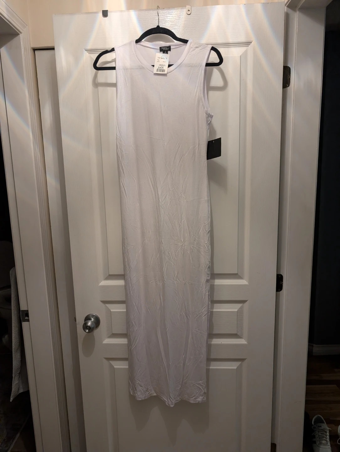 Rebel Sugar White Sleeveless Maxi Dress - photo 2