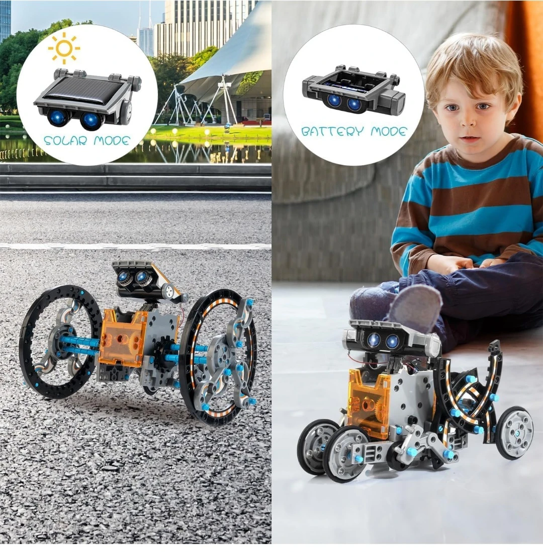 14-in-1 Solar Powered Robot STEM Building Kit - photo 4